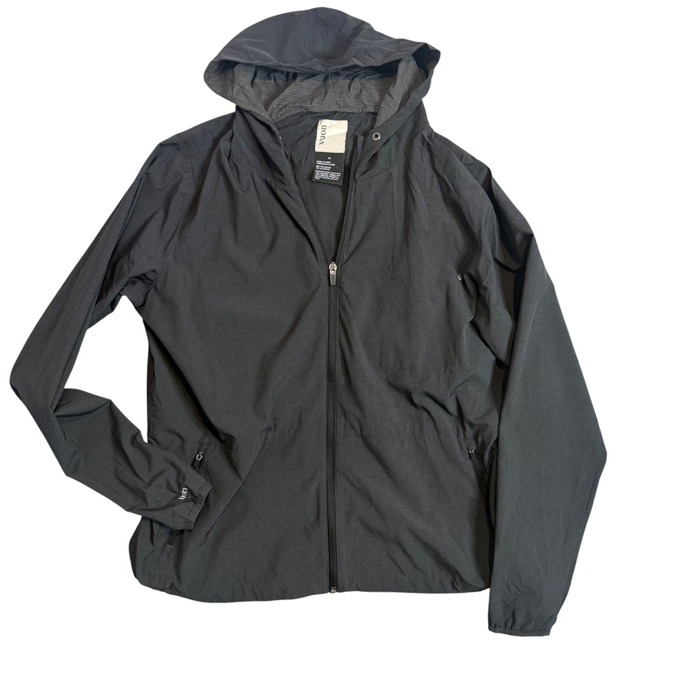 Vuori Outdoor Trainer Shell Hooded Jacket Womens XL Performance Activewear